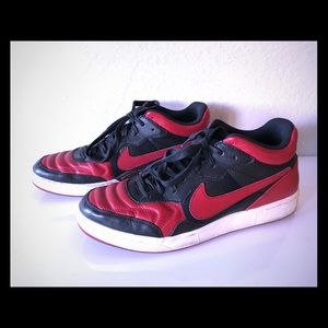 Red and Black Nike